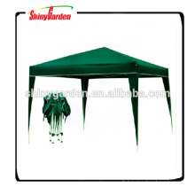 Tente d&#39;auvent portable en acier de 10 pi x 10 pi pliante gazebo